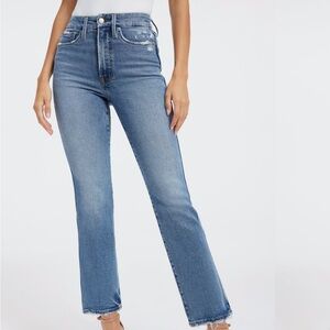 Good American good curve straight denim jeans